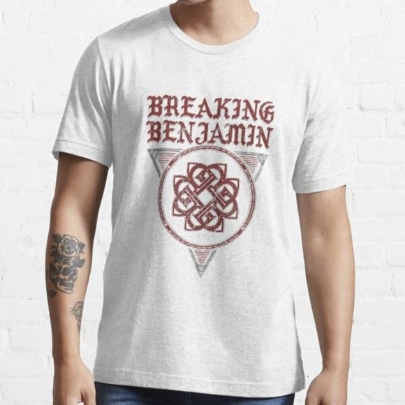 Red Breaking Benjamin Essential Tshirt - Picture 1 of 4
